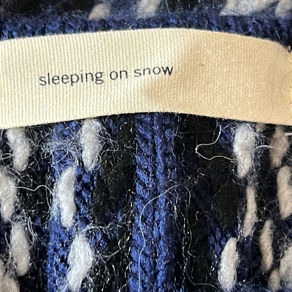 Anthropologie Sleeping On Snow Tajo Jacquard Poncho - Picture 10 of 10